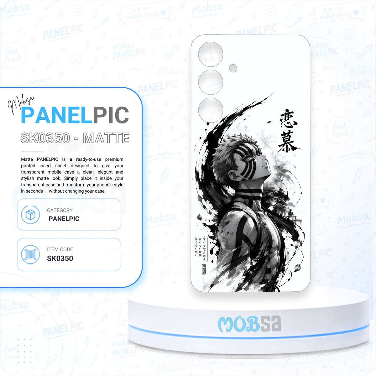 ANIME / MOBSA PANELPIC SK0350 / MATTE EDITION