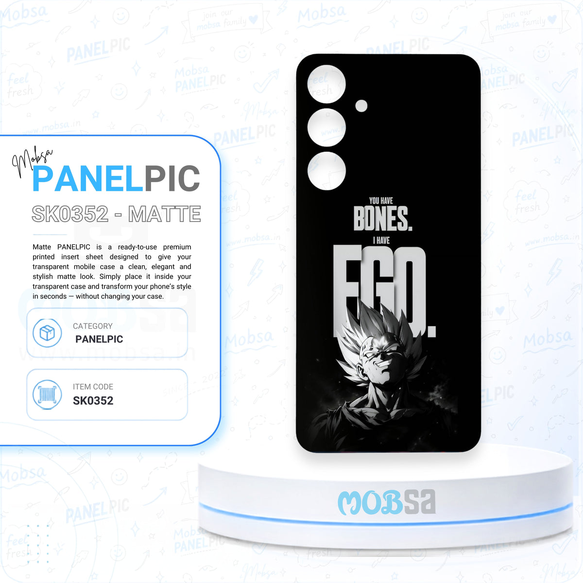 ANIME / MOBSA PANELPIC SK0352 / MATTE EDITION