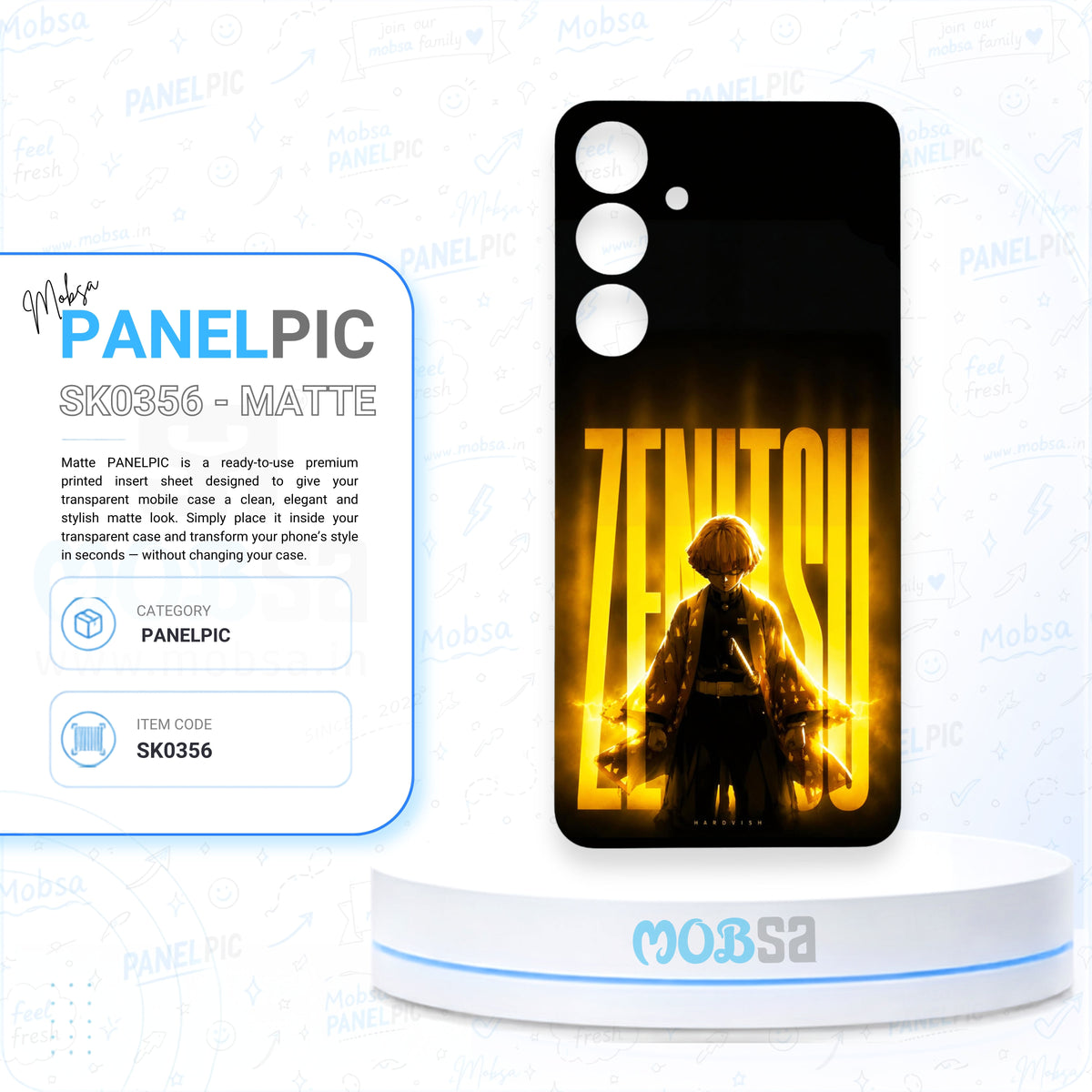 ANIME / MOBSA PANELPIC SK0356 / MATTE EDITION
