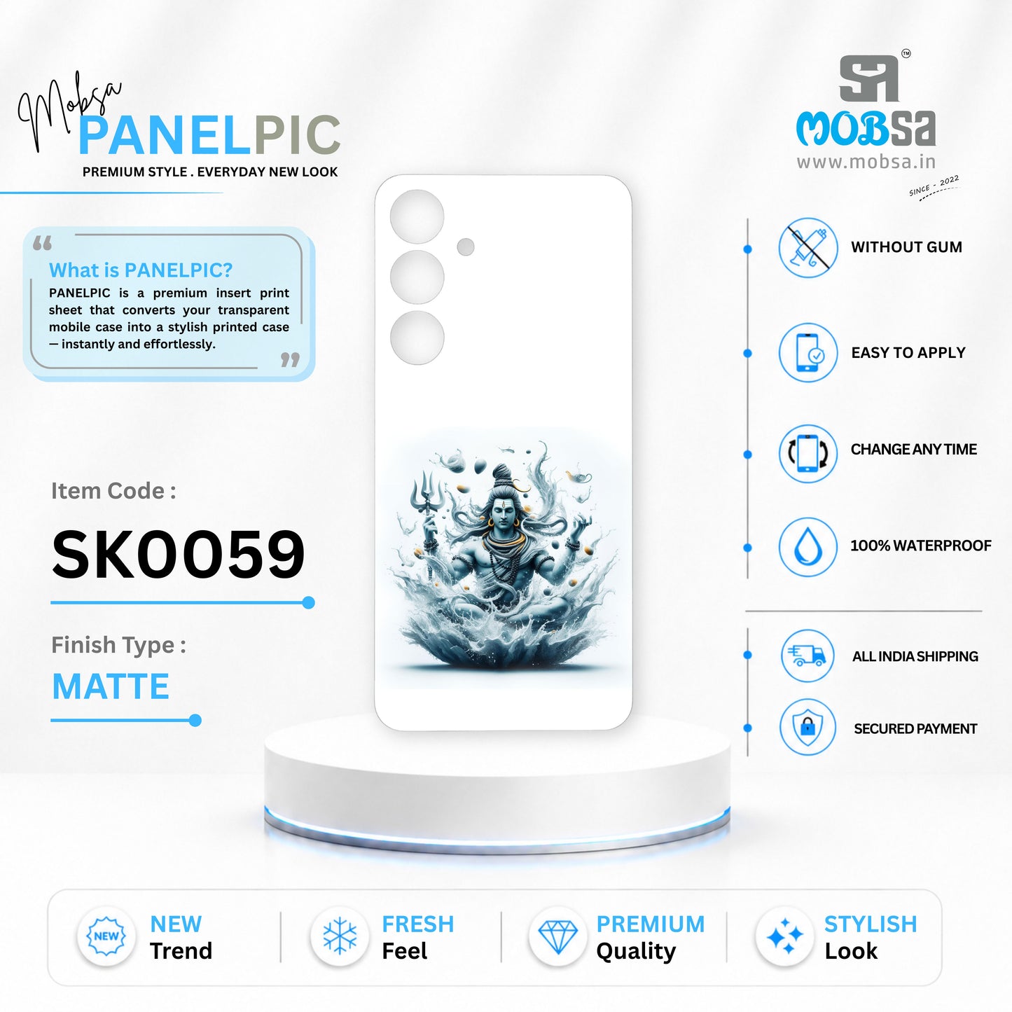 MOBSA PANELPIC - SK0059 ( MATTE )