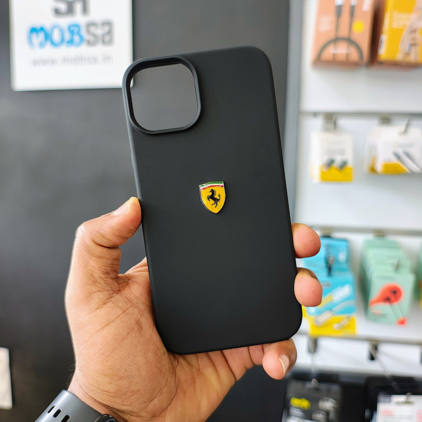 FERRARI SILICONE CASE #IPHONE