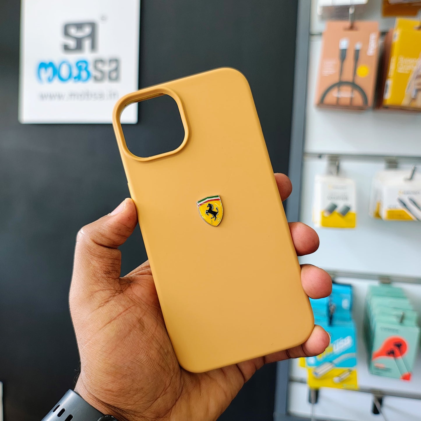 FERRARI SILICONE CASE #IPHONE