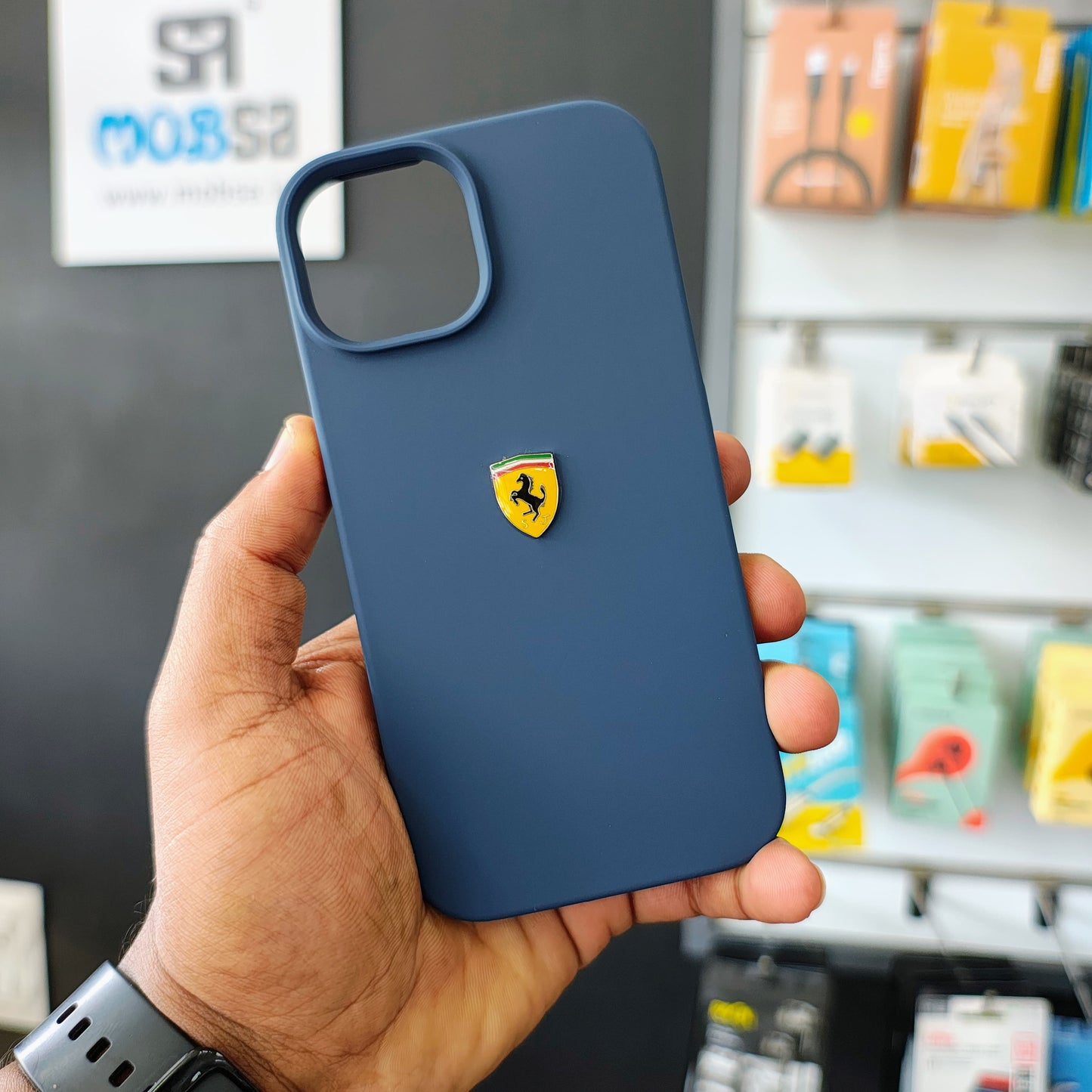 FERRARI SILICONE CASE #IPHONE