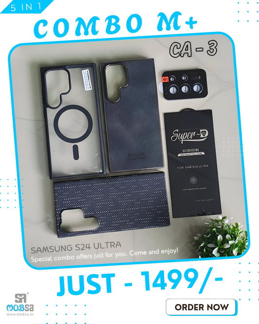 COMBO M+ FOR SAMSUNG S24 ULTRA ( CA-3 )