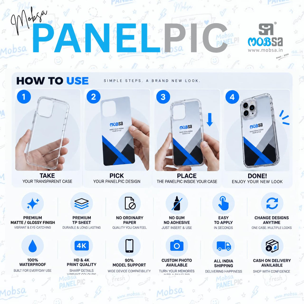 PATTERN / MOBSA PANELPIC SK0331 / MATTE EDITION