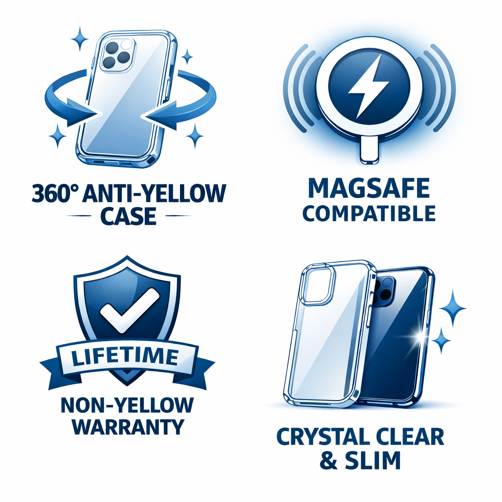 360° ANTI YELLOW MAGSAFE CASE
