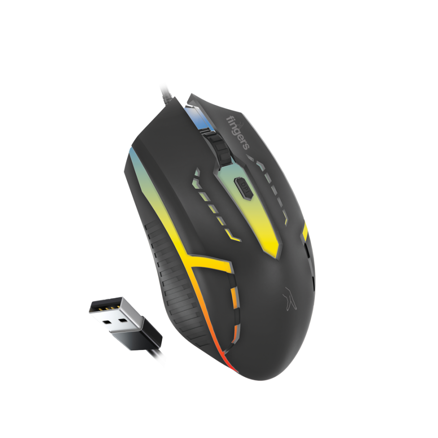 FINGERS BLAZING HIT WIRED MOUSE