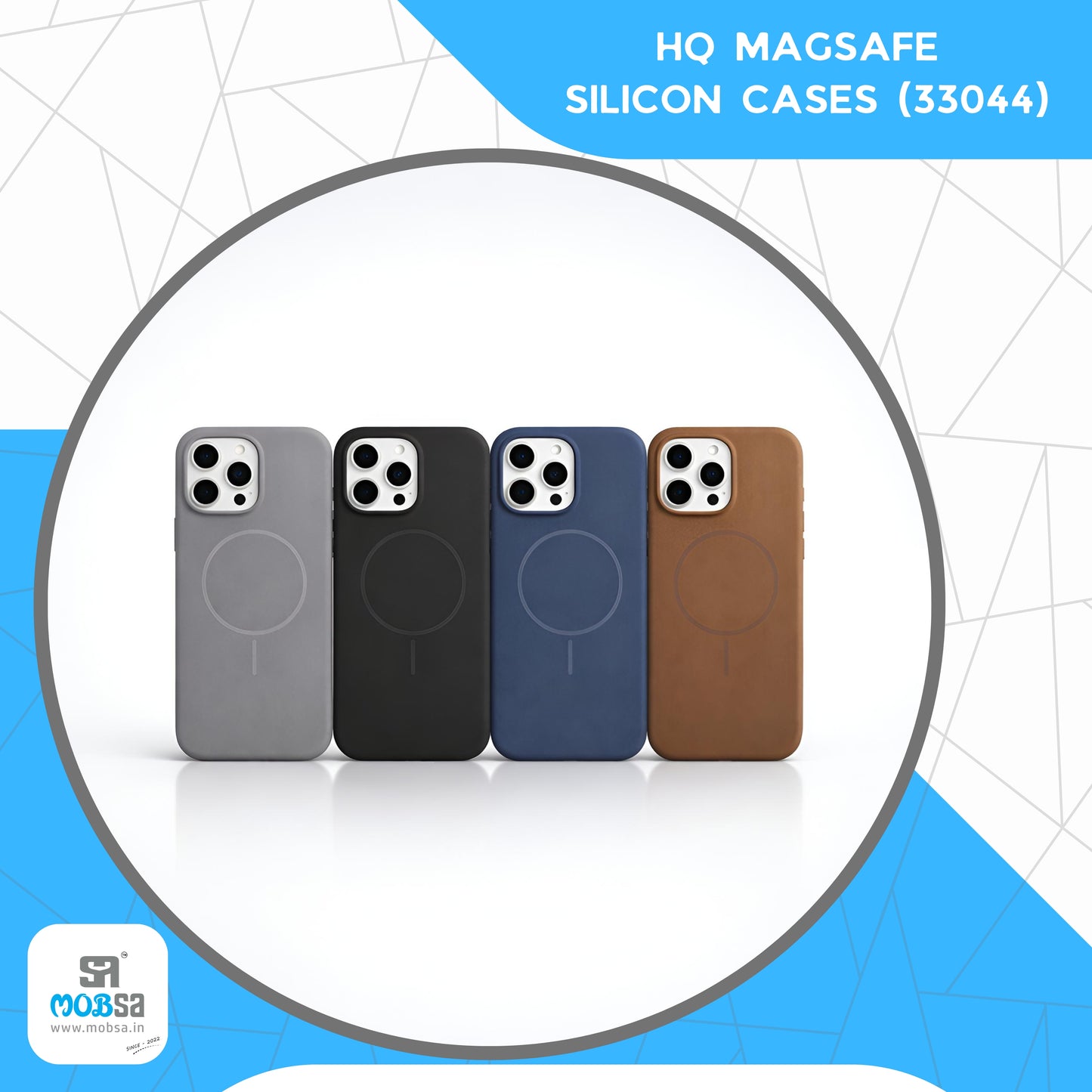 HQ MAGSAFE SILICON CASES (33044)