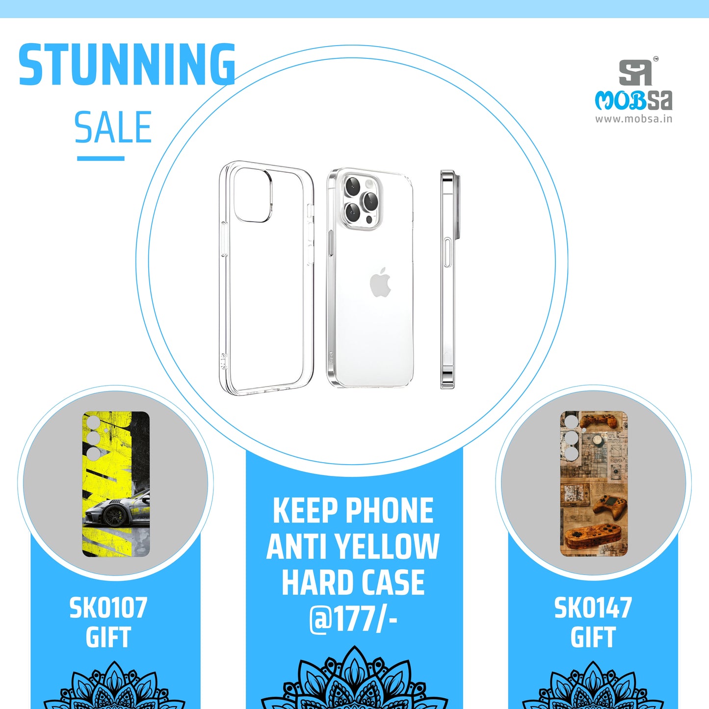 KEEP PHONE ANTI YELLOW HARD CASE