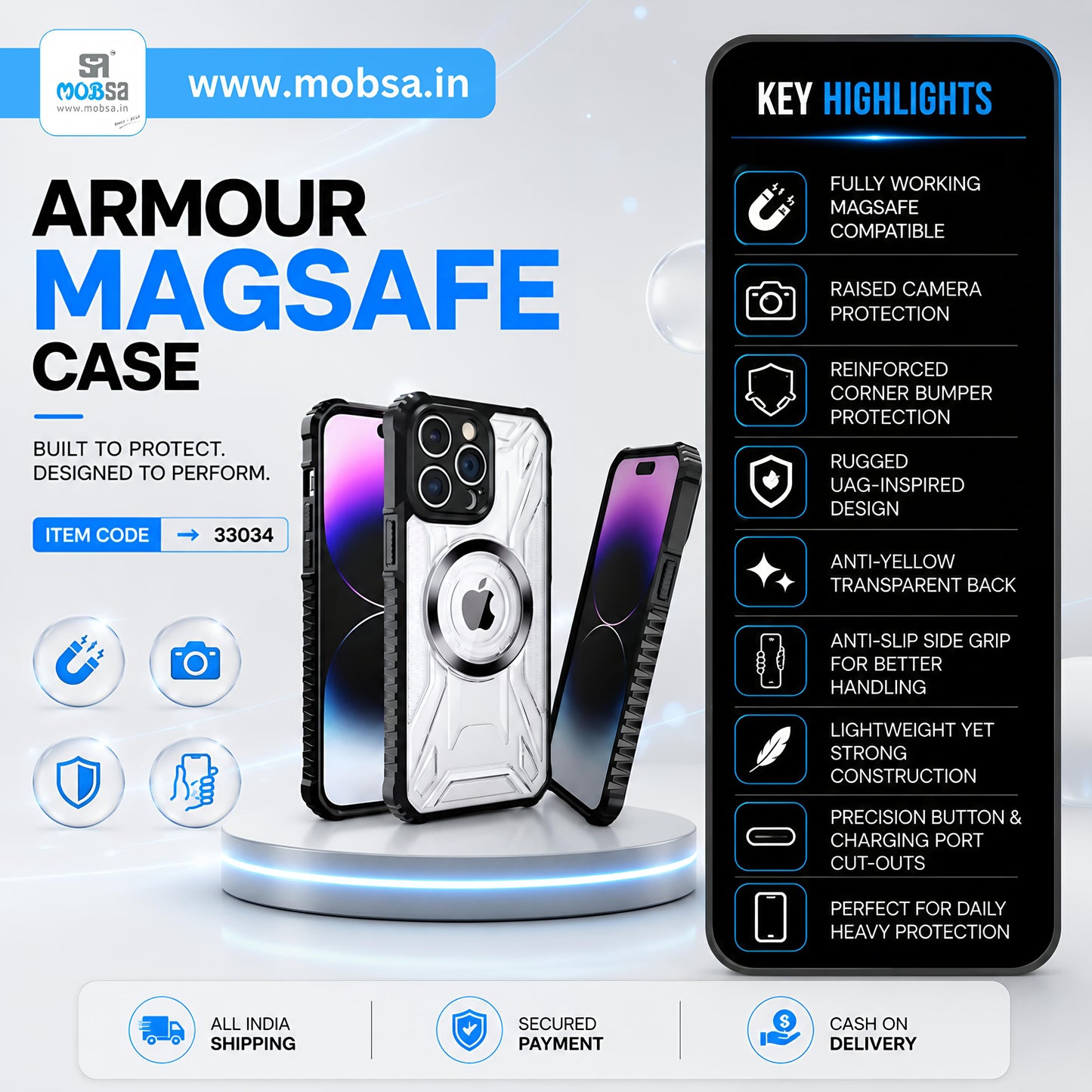 ARMOUR MAGSAFE CASE ( 33034 )