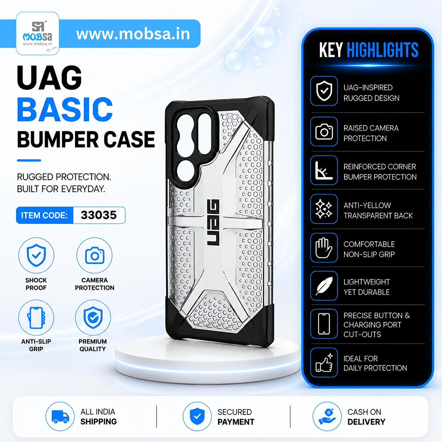 UAG BASIC BUMPER CASE ( 33035 )