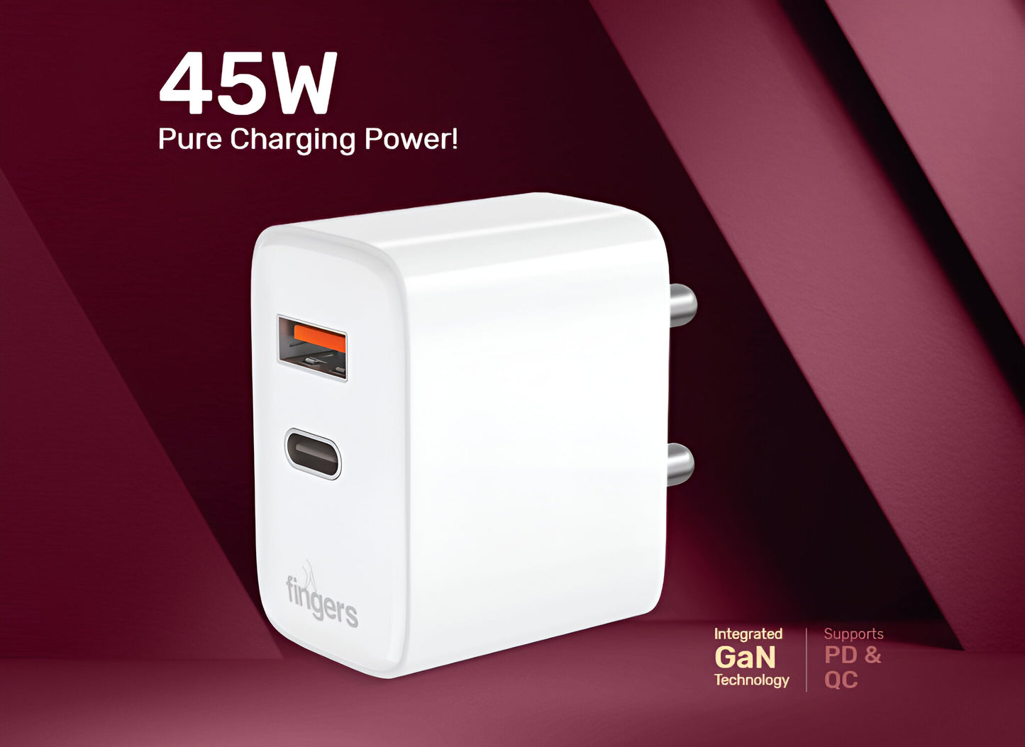FINGERS PA 45 USB POWER ADAPTER 45W